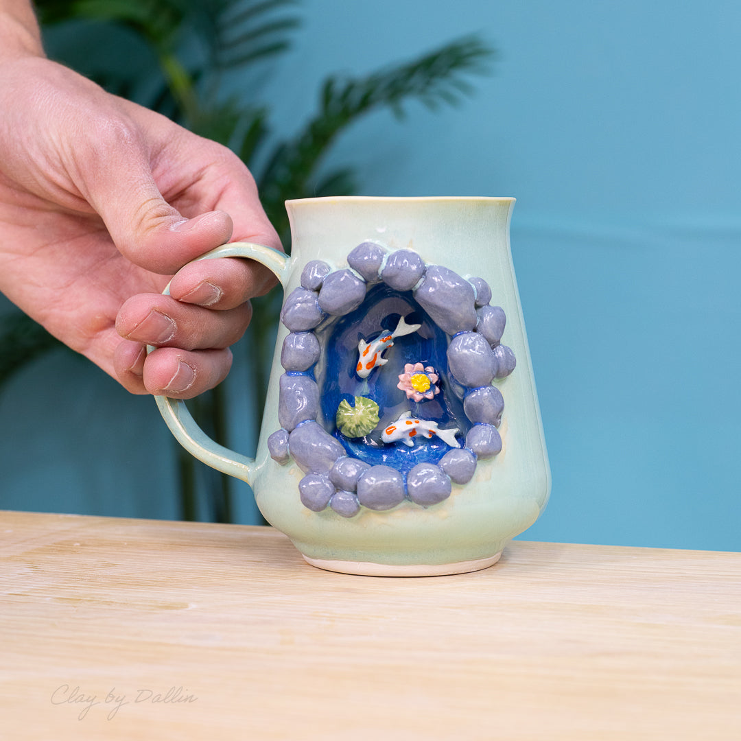Koi Pond Mug 2