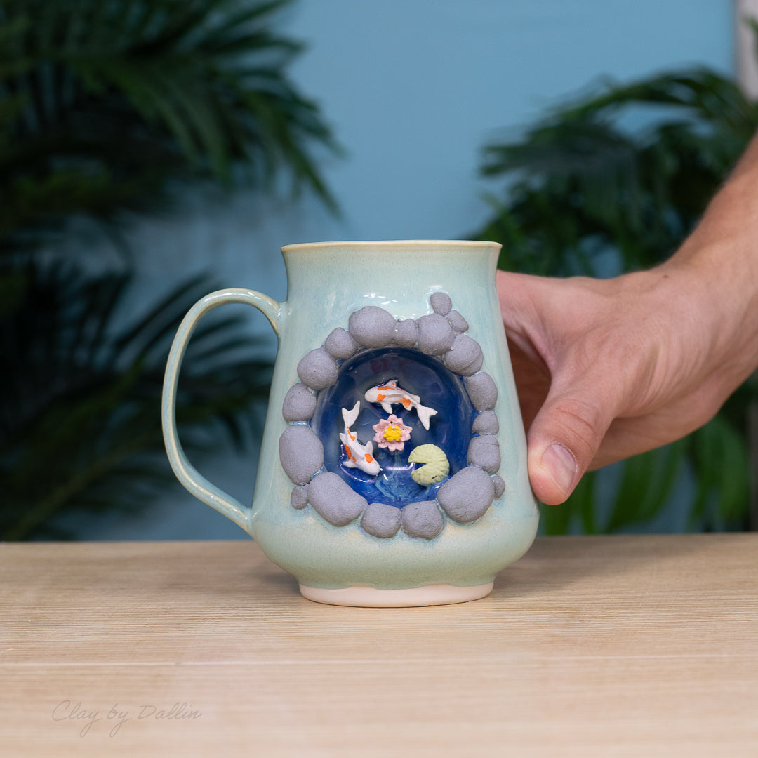 Koi Pond Mug