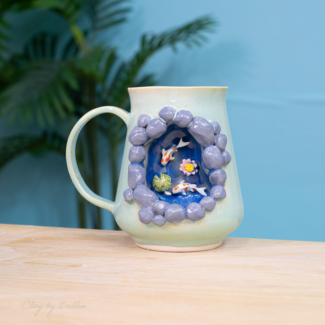 Koi Pond Mug 2