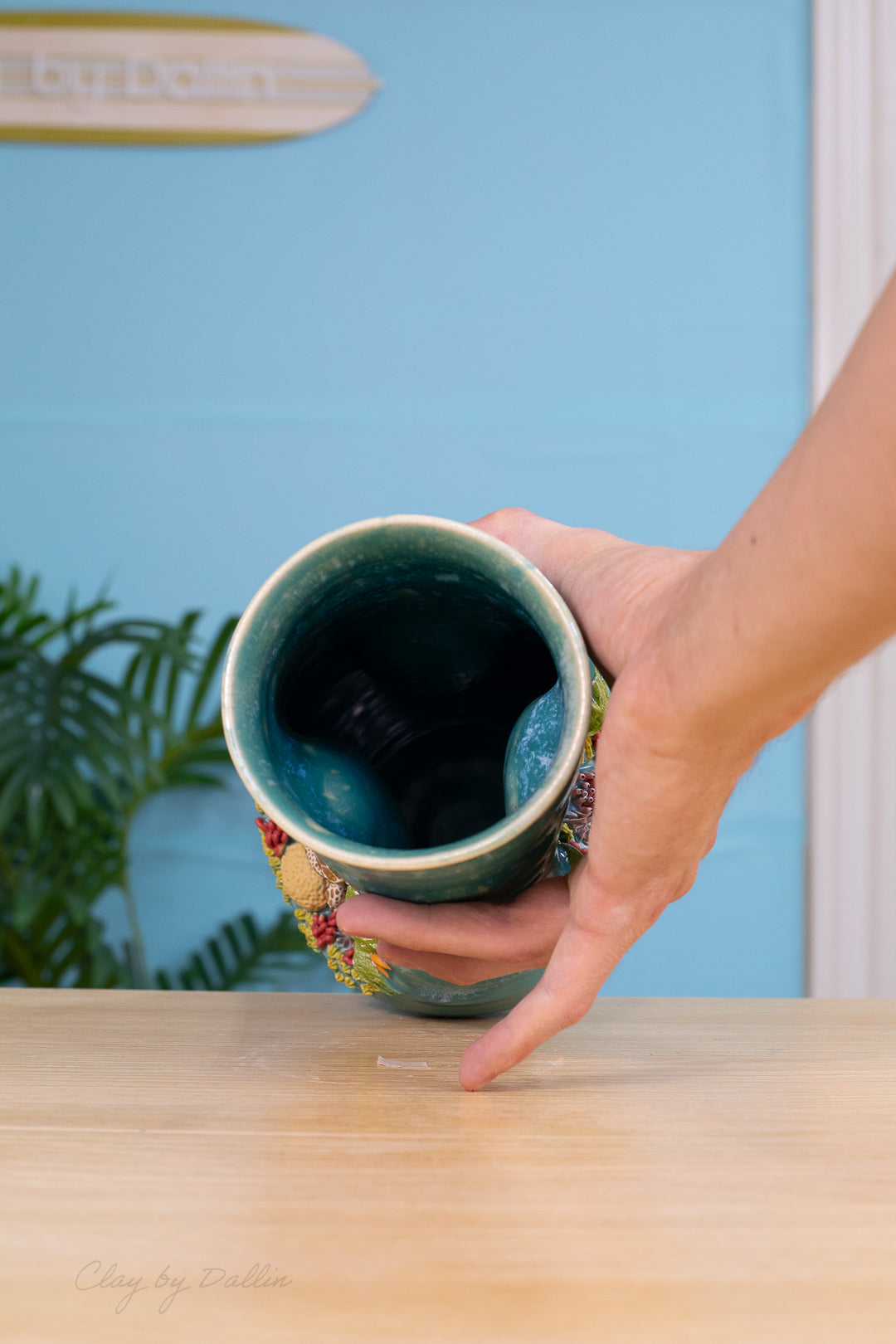 Sea Turtle Vase