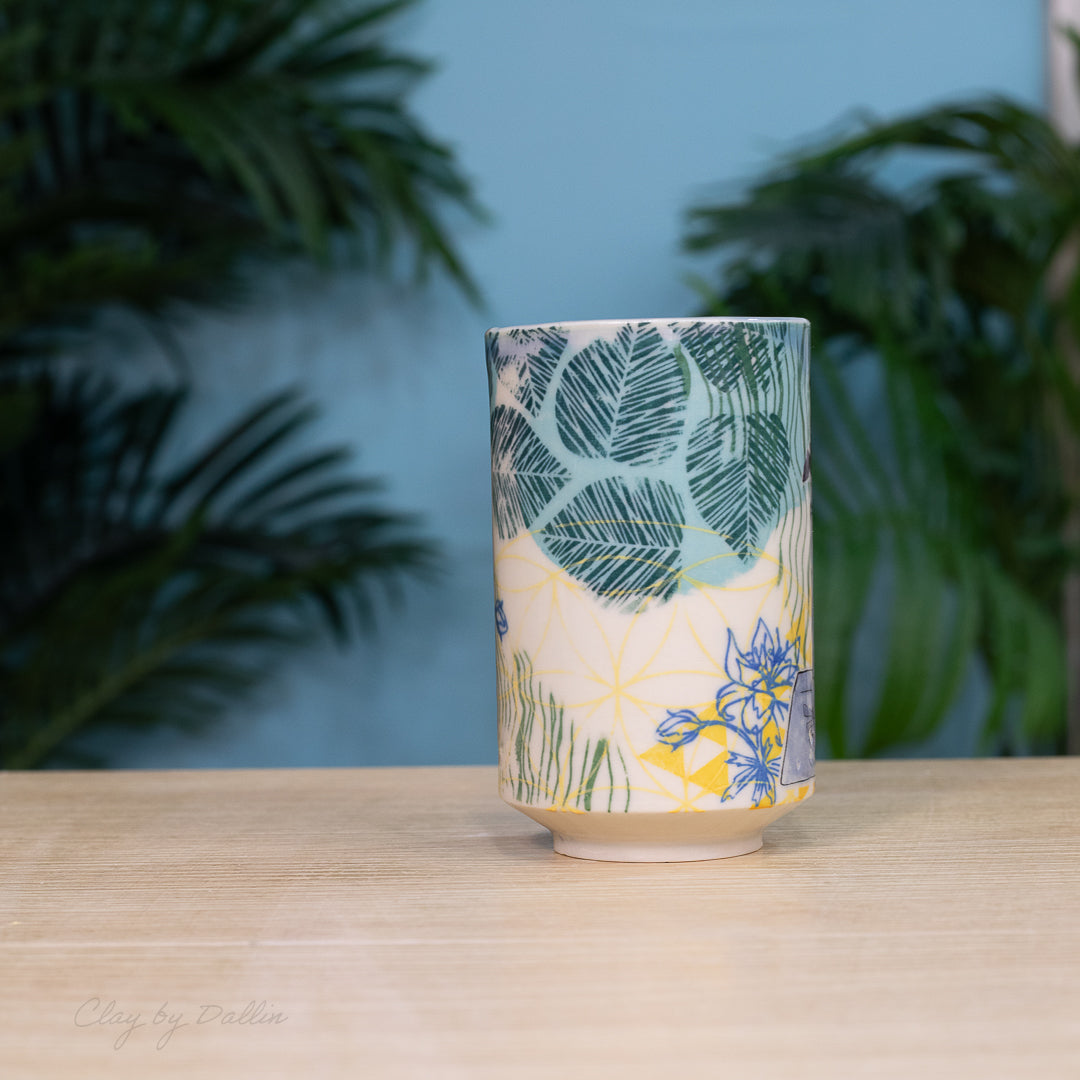 Master Sword Collage Cup
