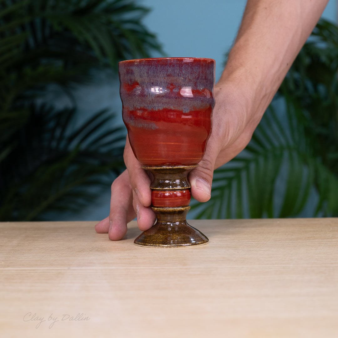 Ruby Goblet