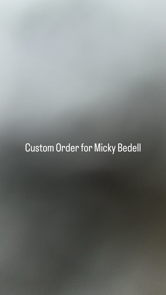 Custom Order for Micky