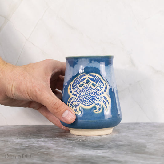 Patterned Crab Cup